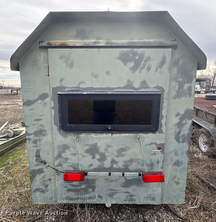 image for item EG8336 New Heights mobile deer blind trailer