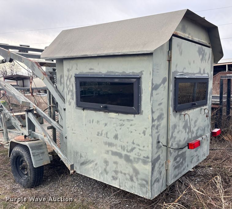 image for item EG8336 New Heights mobile deer blind trailer