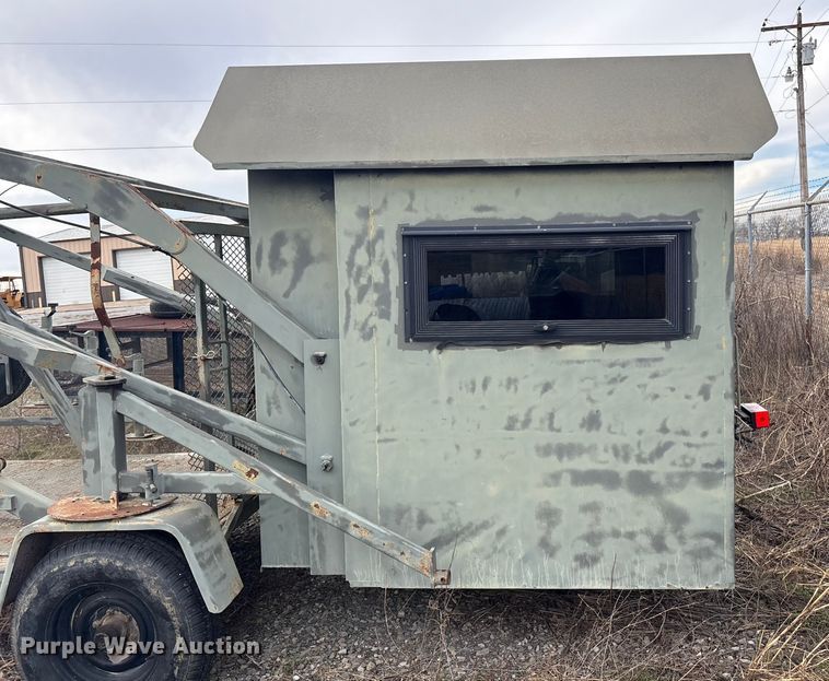 image for item EG8336 New Heights mobile deer blind trailer