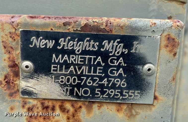 image for item EG8336 New Heights mobile deer blind trailer