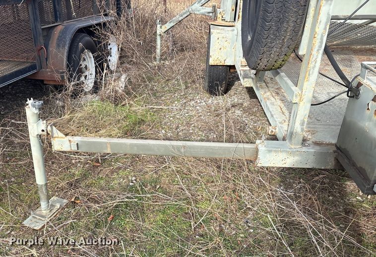 image for item EG8336 New Heights mobile deer blind trailer