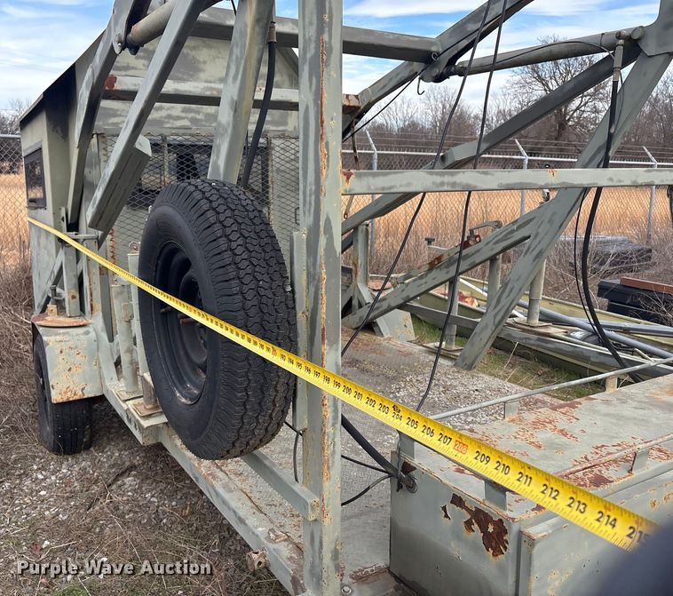 image for item EG8336 New Heights mobile deer blind trailer