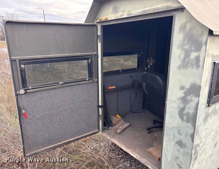 image for item EG8336 New Heights mobile deer blind trailer