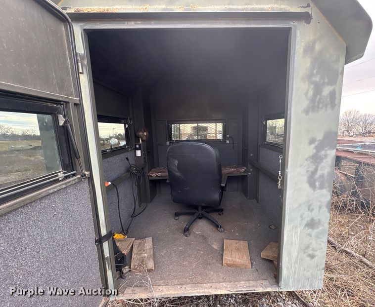 image for item EG8336 New Heights mobile deer blind trailer