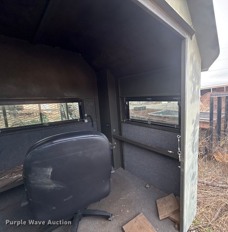 image for item EG8336 New Heights mobile deer blind trailer