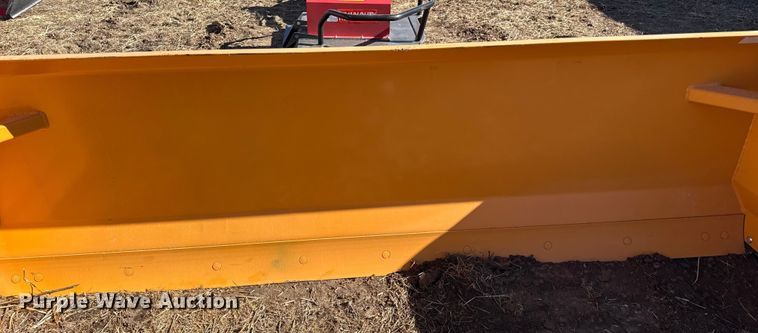 image for item EN0261 Industias America SP09 skid steer snow pusher