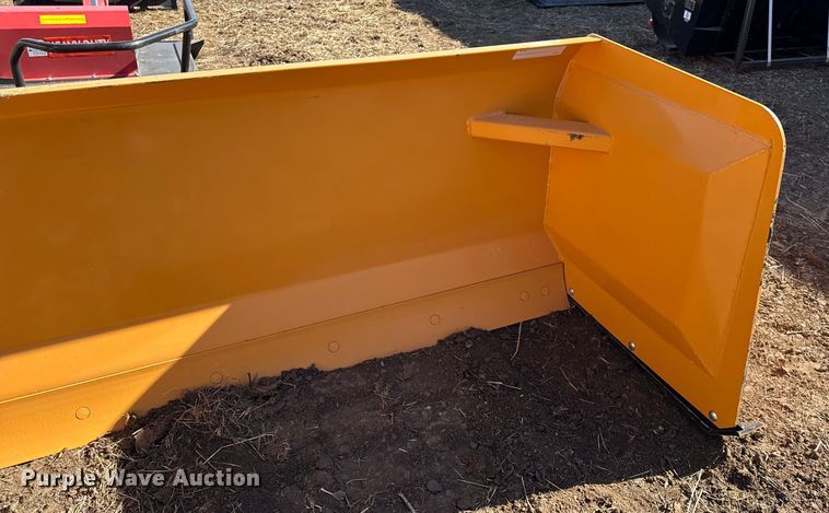 image for item EN0261 Industias America SP09 skid steer snow pusher