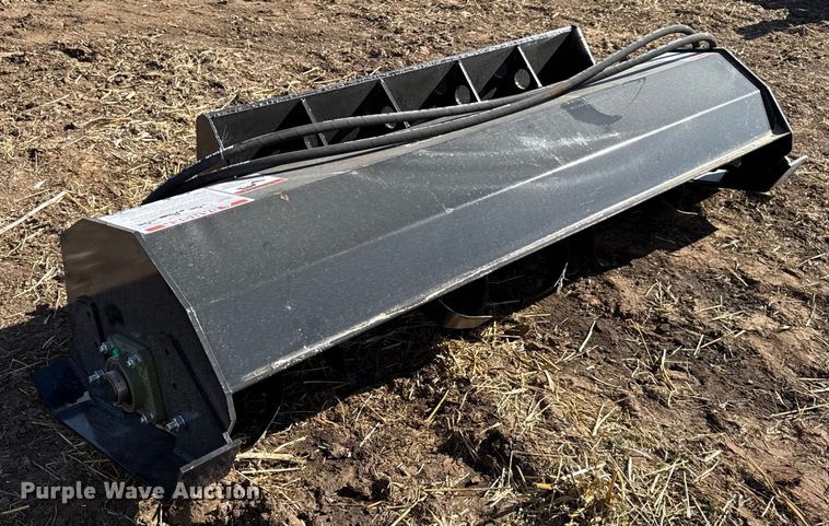 image for item EN0271 2025 Mower King skid steer tiller