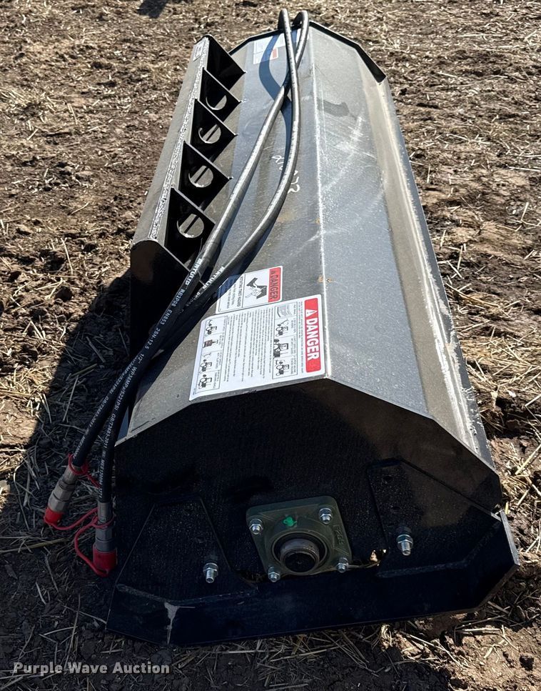 image for item EN0271 2025 Mower King skid steer tiller