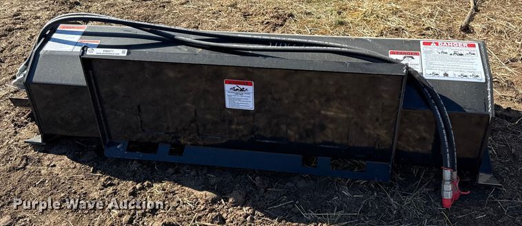 image for item EN0271 2025 Mower King skid steer tiller