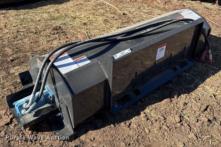 image for item EN0271 2025 Mower King skid steer tiller