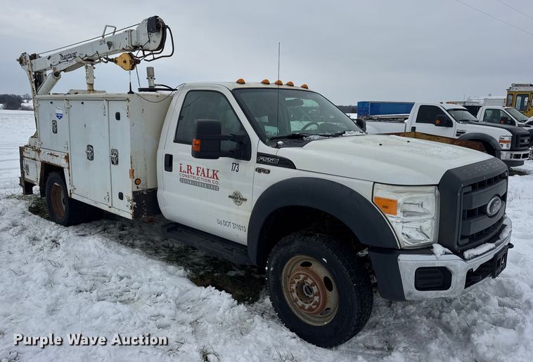 image for item EN0757 2012 Ford F550 utility / service truck