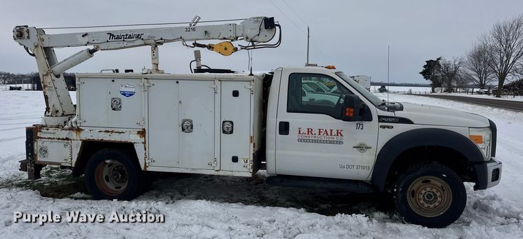 image for item EN0757 2012 Ford F550 utility / service truck