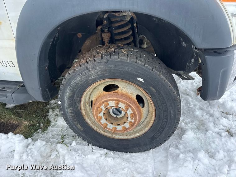 image for item EN0757 2012 Ford F550 utility / service truck