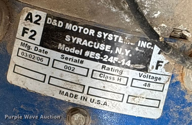 image for item EN5915 Yamaha G19E golf cart