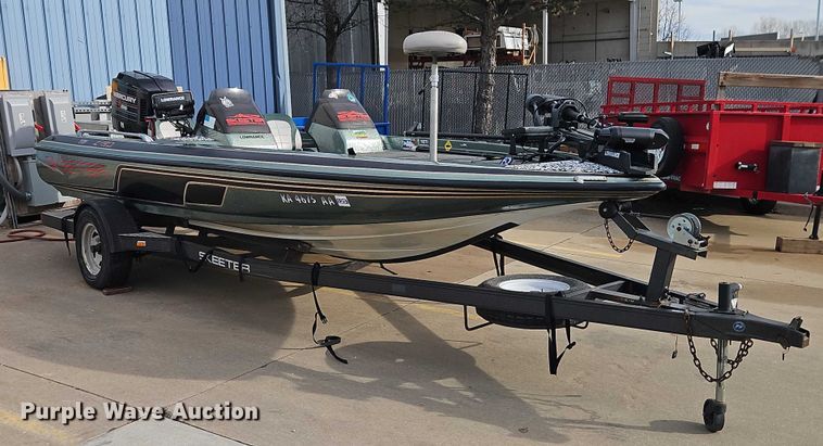 image for item EO4922 1993 Skeeter Z150 boat