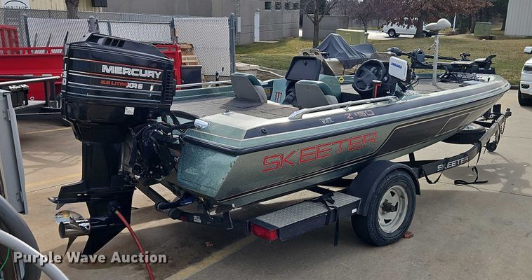 image for item EO4922 1993 Skeeter Z150 boat