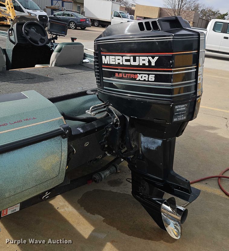 image for item EO4922 1993 Skeeter Z150 boat