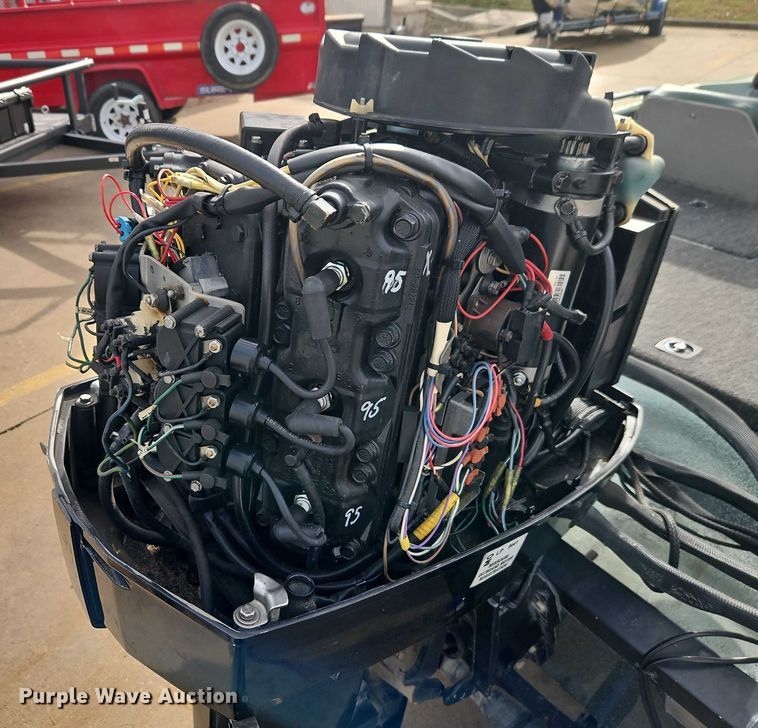 image for item EO4922 1993 Skeeter Z150 boat