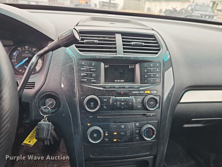 image for item EO4933 2017 Ford Explorer Police Interceptor SUV