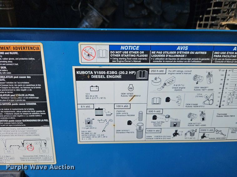 image for item EO4935 Miller Big Blue 400 Pro welder/generator