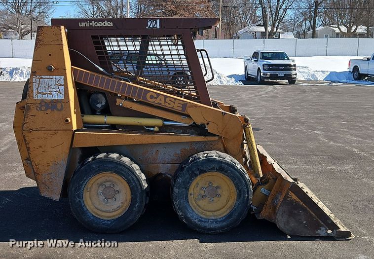 image for item EO4962 1994 Case 1840 skid steer loader
