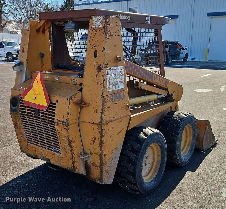 image for item EO4962 1994 Case 1840 skid steer loader