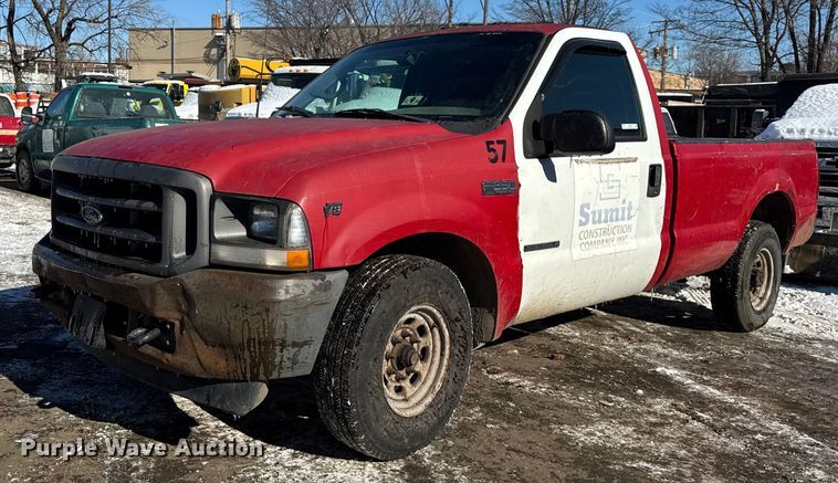 image for item ER0398 2002 Ford F250 Super Duty pickup truck