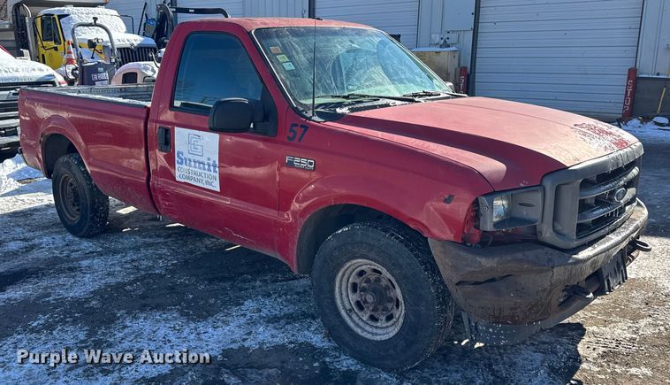image for item ER0398 2002 Ford F250 Super Duty pickup truck