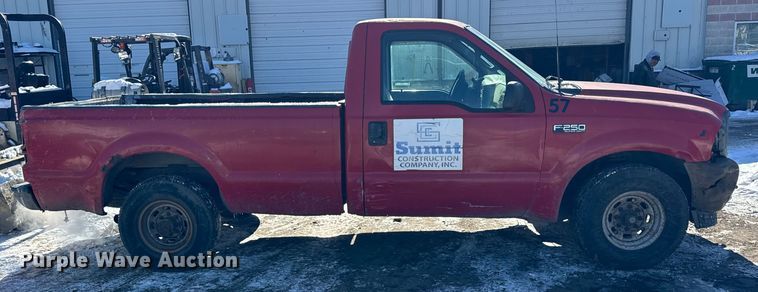 image for item ER0398 2002 Ford F250 Super Duty pickup truck