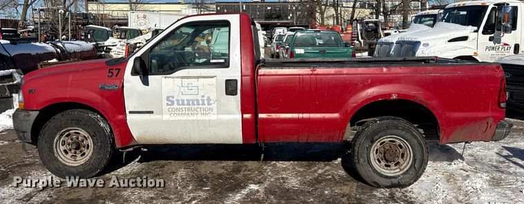 image for item ER0398 2002 Ford F250 Super Duty pickup truck
