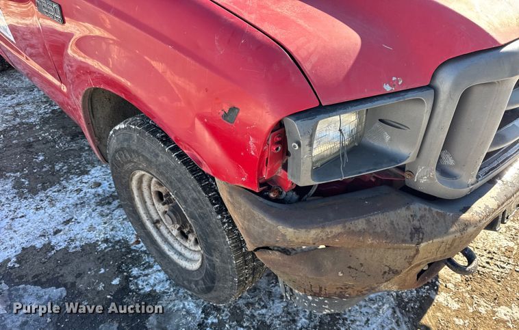 image for item ER0398 2002 Ford F250 Super Duty pickup truck