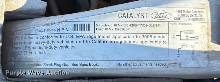 image for item ER0400 2006 Ford F250 Super Duty pickup truck