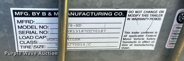 image for item ER4797 2010 Sea Ark 2072 V-Pro boat