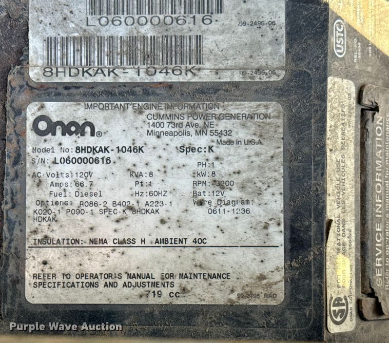 image for item ES5677 2007 Holiday Rambler Endeavour RV