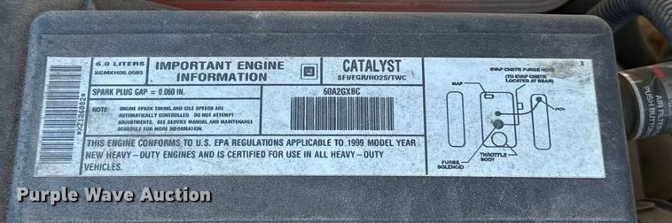 image for item ES5702 1999 Chevrolet Silverado 2500 Ext. Cab pickup truck