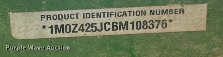 image for item ES5708 John Deere Z425 ZTR lawn mower