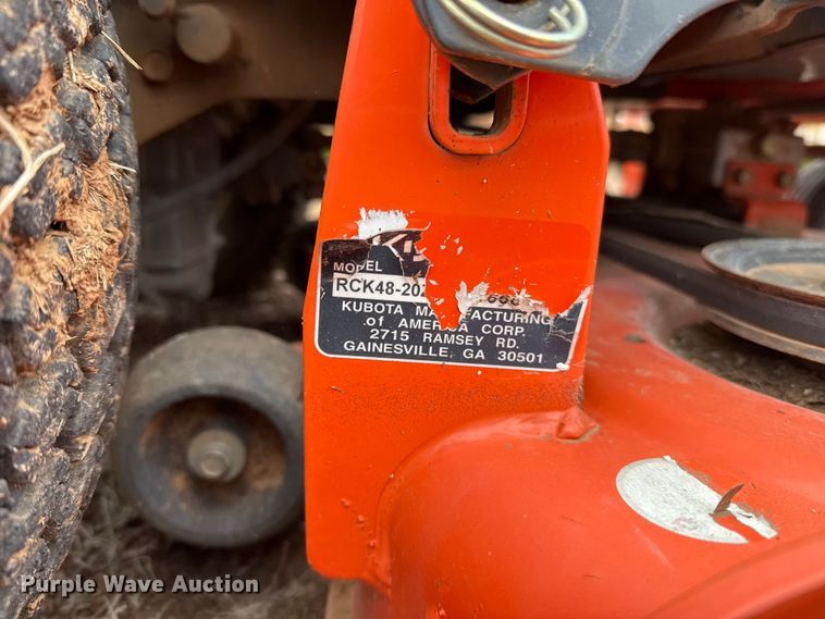 image for item ES5743 Kubota ZG20F ZTR lawn mower