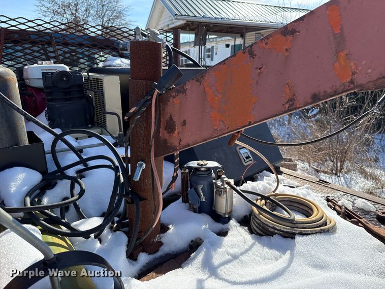 image for item ES5747 Shop Built flatbed trailer
