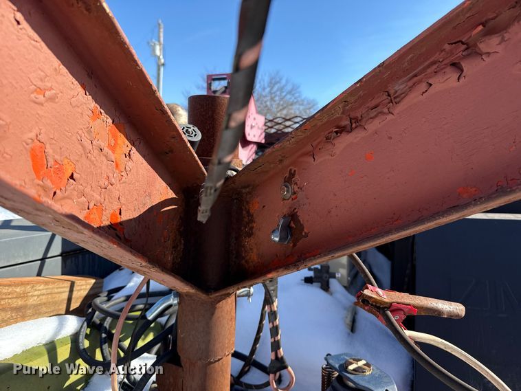 image for item ES5747 Shop Built flatbed trailer