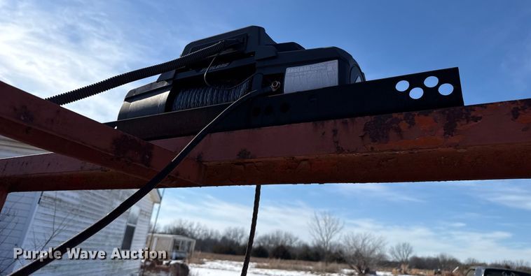 image for item ES5747 Shop Built flatbed trailer