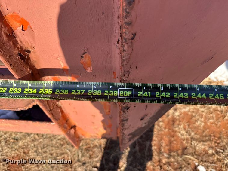 image for item ES5747 Shop Built flatbed trailer