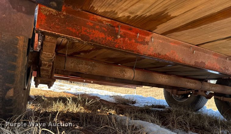 image for item ES5747 Shop Built flatbed trailer