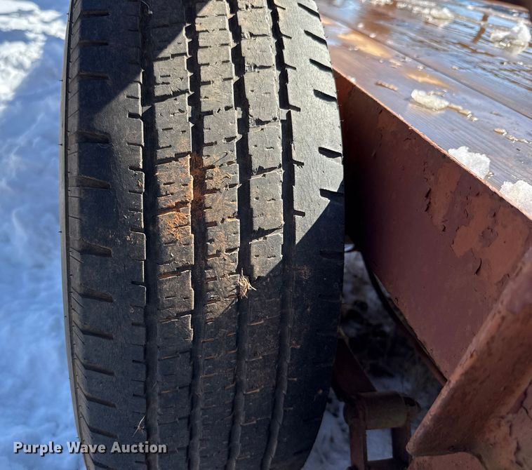 image for item ES5747 Shop Built flatbed trailer