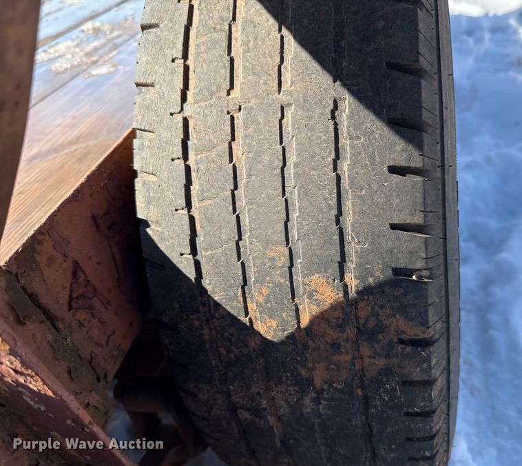 image for item ES5747 Shop Built flatbed trailer