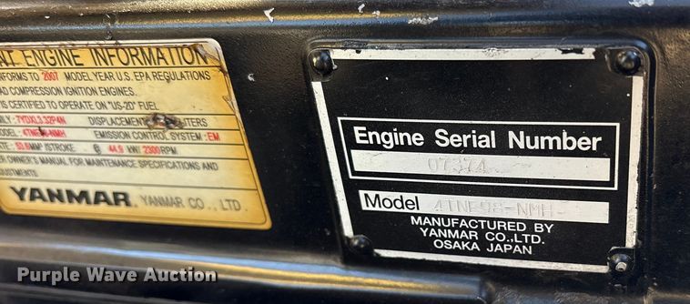 image for item ES8529 2007 Hyster H60PY forklift