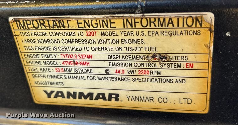 image for item ES8529 2007 Hyster H60PY forklift