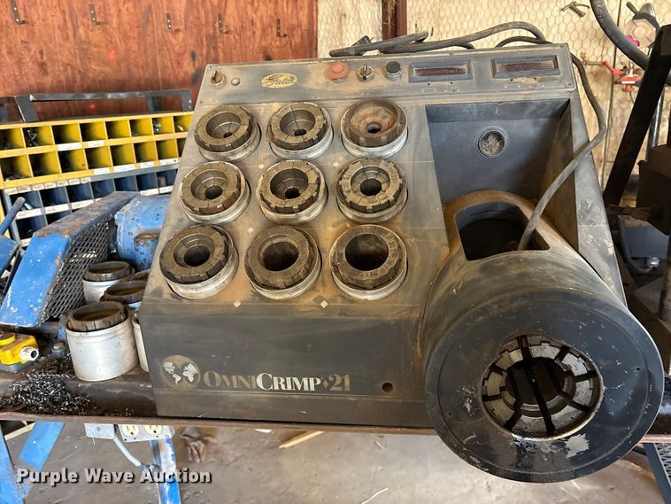 image for item ES8531 Gates OmniCrimp 21 hydraulic hose crimp machine