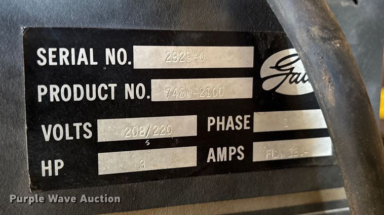 image for item ES8531 Gates OmniCrimp 21 hydraulic hose crimp machine