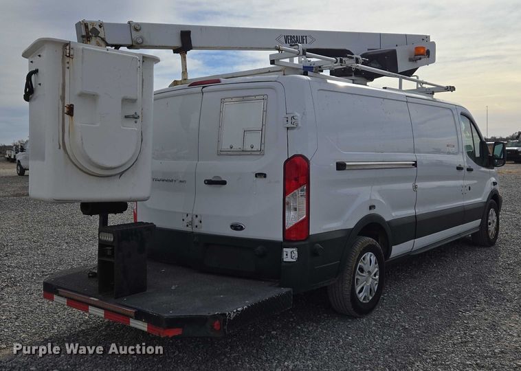 image for item ET1124 2019 Ford Transit 350 van with bucket lift